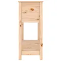 Jardinière avec étagère 111,5x34,5x81 cm Bois massif de pin
