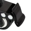 Roues pour jardinière 4 pcs noir 8x3,5x8 cm fer
