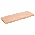 Dessus de table bois massif traité bordure assortie