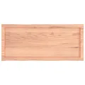 Dessus de table bois massif traité bordure assortie