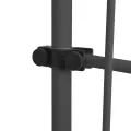 Auvent manuel rétractable avec LED 100 cm Crème