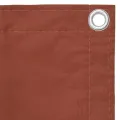 Écran de balcon Terre cuite 120x500 cm Tissu Oxford