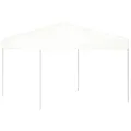 Tente de réception pliable Blanc 3x3 m
