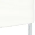 Tente de réception pliable Blanc 3x3 m