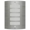 Lampe murale avec capteur de mouvement Acier inoxydable