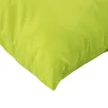 Coussins de palette lot de 2 vert vif tissu