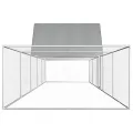 Poulailler 10 x 2 x 2 m Acier galvanisé