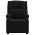 Fauteuil électrique de massage Noir Velours