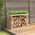 Porte-bûches d’extérieur 108x52x74 cm Bois massif de pin