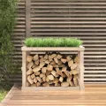 Porte-bûches d’extérieur 108x52x74 cm Bois massif de pin