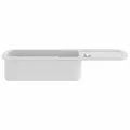 Évier de cuisine Granit Seul lavabo Blanc