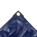 Bâche 650 g / m² 1,5 x 10 m Bleu