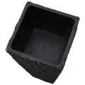 Lits surélevés 3 pcs Jacinthe d'eau Noir