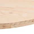 Dessus de table 90x45x2,5 cm bois de pin massif ovale