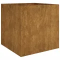 Jardinière 80x80x80 cm acier corten
