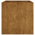 Jardinière 80x80x80 cm acier corten