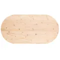Dessus de table 100x50x2,5 cm bois de pin massif ovale