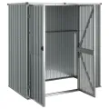 Abri à outils de jardin Gris 161x89x161 cm Acier galvanisé