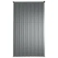 Abri à outils de jardin Gris 161x89x161 cm Acier galvanisé