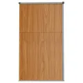 Abri à outils de jardin marron 161x89x161 cm acier galvanisé