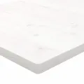 Dessus de table blanc 50x50x2,5 cm bois de pin massif