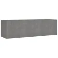 Lit surélevé de jardin 280x80x80 cm acier corten