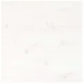 Dessus de table blanc 60x60x2,5 cm bois de pin massif