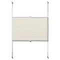 Store plissé 50x100 cm Crème