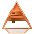 Clapier Bois de pin et de sapin massif 152x128x108 cm