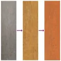 Lit surélevé de jardin rouillé 320x80x45 cm acier corten