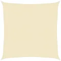 Voile d'ombrage 160 g/m² Crème 4x4 m PEHD