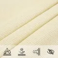 Voile d'ombrage 160 g/m² Crème 4x4 m PEHD