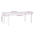 Ensemble à manger de jardin avec coussins 9 pcs noir