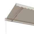 Auvent rétractable automatique 450x350 cm Crème