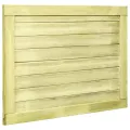 Portail de jardin Bois de pin imprégné 75x100 cm