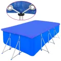 Couvertures de piscine 2 pcs PE Rectangulaire 90 g/m² 540x270cm