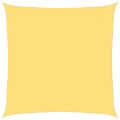 Voile d'ombrage 160 g/m² Beige 4x4 m PEHD