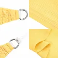 Voile d'ombrage 160 g/m² Beige 4x4 m PEHD