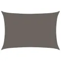 Voile d'ombrage 160 g/m² Anthracite 5x7 m PEHD