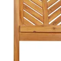 Ensemble de salle à manger de jardin en bois d'acacia massif
