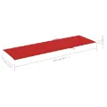 Chaise longue de jardin avec coussin Bois d'acacia solide