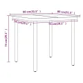 Ensemble à manger de jardin avec coussins 5 pcs Noir