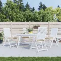 Coussins de chaise lot de 4 beige 50x50x7 cm tissu oxford