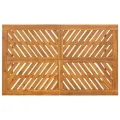 Ensemble de jardin de 5 pièces en bois massif d'acacia