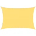 Parasol en PEHD rectangulaire 4 x 6 m Beige