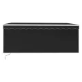 Auvent manuel rétractable avec store 3x2,5 m Anthracite