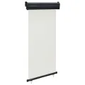 Auvent latéral de balcon 105x250 cm Crème