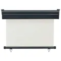 Auvent latéral de balcon 105x250 cm Crème