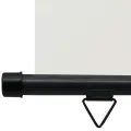 Auvent latéral de balcon 105x250 cm Crème