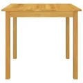 Ensemble à manger de jardin 3 pcs Marron
